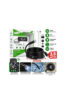Hd 3.5 Metre- Su Geçirmez Yılan Kamera Ip67 Sertifikalı Led Işıklı Android Destekli 5728 Hd 3.5 Metre- Su Geçirmez Yılan Kamera Ip67 Sertifikalı Led Işıklı Android Destekli 5728