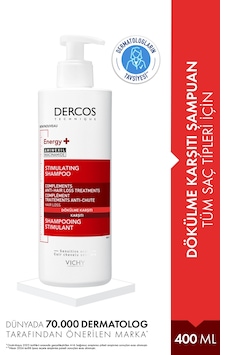 Dercos Energy+ Dökülme Karşıtı Şampuan 400 Ml Dercos Energy+ Dökülme Karşıtı Şampuan 400 Ml