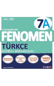 Fenomen Okul 2024 7. Sınıf Türkçe Soru Bankası A Yeni Nesile Kolay Geçiş 2024