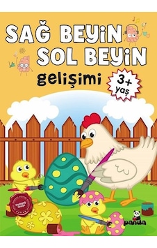 3 Yaş Sağ Beyin - Sol Beyin Gelişimi- Panda 3 Yaş Sağ Beyin - Sol Beyin Gelişimi- Panda