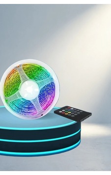 Kumandalı Renkli Rgb Şerit Led 10 Metre İç Mekan Kumandalı Renkli Rgb Şerit Led 10 Metre İç Mekan