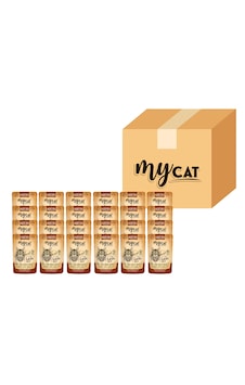 Mycat Ciğerli Pouch Yetişkin Kedi Maması 24 x 85 G Mycat Ciğerli Pouch Yetişkin Kedi Maması 24 x 85 G