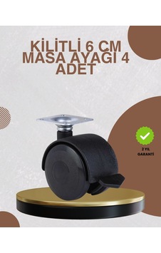 Kilitli Mobilya Ayağı 6 Cm 4 Lü Set Zemin Korumalı I6cmayak-6c60d Diğer Kilitli Mobilya Ayağı 6 Cm 4 Lü Set Zemin Korumalı I6cmayak-6c60d Diğer