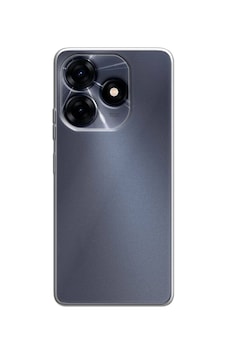 Zore Tecno Spark 10 4g Kılıf Ogaa Süper Silikon Kapak - Renksiz