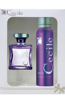 Cecile Aura Kadın Parfüm EDT 100 ML + Deodorant 150 ML Cecile Aura Kadın Parfüm EDT 100 ML + Deodorant 150 ML