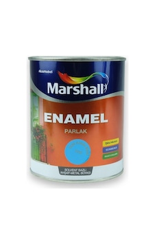 Marshall Enamel Parlak Ahşap Metal Boyası Havai Mavi 2,5 L Marshall Enamel Parlak Ahşap Metal Boyası Havai Mavi 2,5 L