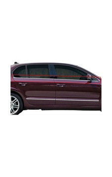 Skoda Super B6 3T Cam Çıtası 4 Prç  Krom 2008-2014