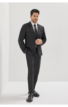 AC&Co / Altınyıldız Classics Erkek Siyah Slim Fit Dar Kesim Mono Yaka Takım Elbise 4A3023100061SYH566N Siyah AC&Co / Altınyıldız Classics Erkek Siyah Slim Fit Dar Kesim Mono Yaka Takım Elbise 4A3023100061SYH566N Siyah