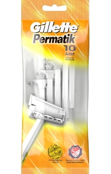 Gillette Permatik Kullan-At Tıraş Bıçağı 3 x 10'lu Gillette Permatik Kullan-At Tıraş Bıçağı 3 x 10'lu