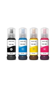 Epson 103 Uyumlu Mürekkep Set L3110/l3111/l3150 Epson 103 Uyumlu Mürekkep Set L3110/l3111/l3150
