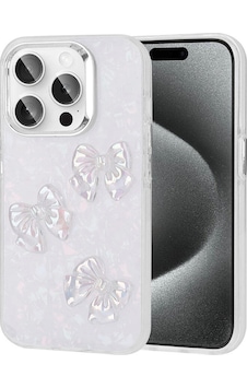 Apple iPhone Uyumlu 15 Pro Max Kılıf Kabartma Figürlü Parlak Zore Eralli Silikon Kapak Kelebek Apple iPhone Uyumlu 15 Pro Max Kılıf Kabartma Figürlü Parlak Zore Eralli Silikon Kapak Kelebek