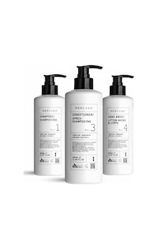Mercada Beyaz No1 Purifying And Soothing Shampoo 380ml+no3 Conditioner 380ml+no4 Hand&body Lotion 380ml Tüm Saçlar Mercada Beyaz No1 Purifying And Soothing Shampoo 380ml+no3 Conditioner 380ml+no4 Hand&body Lotion 380ml Tüm Saçlar