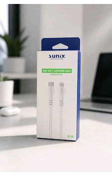 Sunıx Sc-93 20 W Usb-c Lighnıng Cable 1 Metre Kablo Sunıx Sc-93 20 W Usb-c Lighnıng Cable 1 Metre Kablo