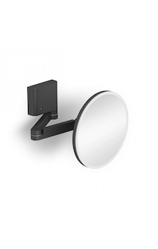 Banyo Makyaj Aynası, Led Işıklı, Çift Kollu, Ayarlanabilir, Büyüteçli 5x - Mat Siyah Siyah Mat Banyo Makyaj Aynası, Led Işıklı, Çift Kollu, Ayarlanabilir, Büyüteçli 5x - Mat Siyah Siyah Mat