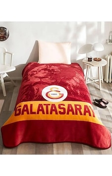 Taç Galatasaray Lisanslı Tek Kişilik Battaniye Gs Aslan Taç Galatasaray Lisanslı Tek Kişilik Battaniye Gs Aslan