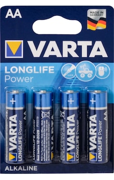 Varta Longlife Power 4906 AA Kalem Pil 4'lü Varta Longlife Power 4906 AA Kalem Pil 4'lü