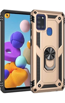 Galaxy A21s Kılıf Zore Vega Kapak Gold Galaxy A21s Kılıf Zore Vega Kapak Gold
