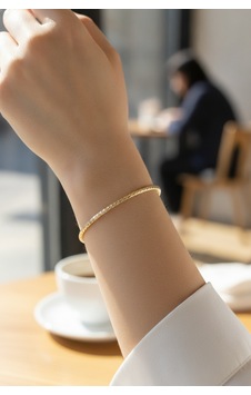 Gürbelle Kadın Altın Kaplama Cm Gold Renk Lazer Kesim Model 65 Mm Bilezik Bileklik Günlük Kullanım Gürbelle Kadın Altın Kaplama Cm Gold Renk Lazer Kesim Model 65 Mm Bilezik Bileklik Günlük Kullanım