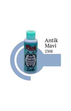 Rich Multi Surface 2306 Antik Mavi Akrilik Boya 120 Cc Diğer Rich Multi Surface 2306 Antik Mavi Akrilik Boya 120 Cc Diğer