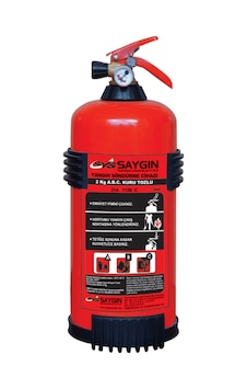 Saygın S004 Kuru Kimyevi Yangın Söndürme Tüpü 2 KG