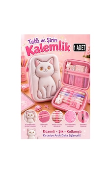 Pembe Kabartmalı Bölmeli Kalemlik 1 Adet P-5984 Kız Çocuk Okul Kalem Kutusu 3 Boyutlu Fermuarlı Hediyelik Siyah Pembe Kabartmalı Bölmeli Kalemlik 1 Adet P-5984 Kız Çocuk Okul Kalem Kutusu 3 Boyutlu Fermuarlı Hediyelik Siyah