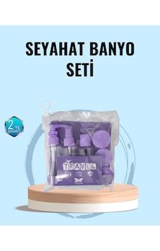 Taşınabilir 5 Li Seyahat Banyo Seti Şampuanlık Sprey Krem Kutusu Diğer Taşınabilir 5 Li Seyahat Banyo Seti Şampuanlık Sprey Krem Kutusu Diğer