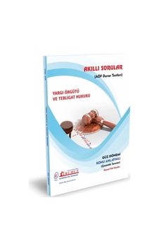 İlkumut Yayınları - Yargı Örgütü Ve Tebligat Hukuku - Konu Anlatımlı - Çözümlü Sorular