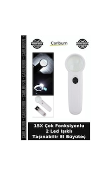 15x Çok Fonksiyonlu 2 Led Işıklı Taşınabilir El Büyüteç Pul İnceleme Detay Görme 15x Çok Fonksiyonlu 2 Led Işıklı Taşınabilir El Büyüteç Pul İnceleme Detay Görme
