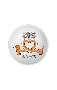 Natura Seramik Mama Kabı Dog Love 400 ML 15 CM