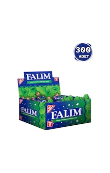 Falım Nane Aromalı Sakız 100 X 1,4g- 3 Adet Falım Nane Aromalı Sakız 100 X 1,4g- 3 Adet