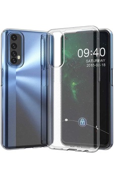 Realme 7 Kılıf Zore Süper Silikon Kapak Renksiz Realme 7 Kılıf Zore Süper Silikon Kapak Renksiz