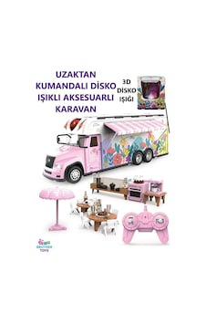 Uzaktan Kumandalı 3d Disko Işıklı 40 Parça Aksesuarlı Pembe Karavan Full Fonksiyon Oyuncak 38 Cm. Pembe Uzaktan Kumandalı 3d Disko Işıklı 40 Parça Aksesuarlı Pembe Karavan Full Fonksiyon Oyuncak 38 Cm. Pembe