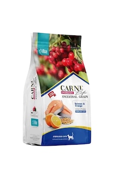 Carni Life Az Tahıllı Somon ve Portakallı Kısırlaştırılmış Kedi Maması 12 KG Carni Life Az Tahıllı Somon ve Portakallı Kısırlaştırılmış Kedi Maması 12 KG