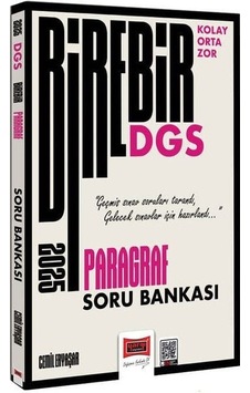 Yargı 2025 Dgs Paragraf Soru Bankası Birebir Serisi - Cemil Eryaşar Yargı Yayınları Yargı 2025 Dgs Paragraf Soru Bankası Birebir Serisi - Cemil Eryaşar Yargı Yayınları