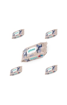 Gizmo - Islak Mendil 100'lü - 5 Paket Gizmo - Islak Mendil 100'lü - 5 Paket