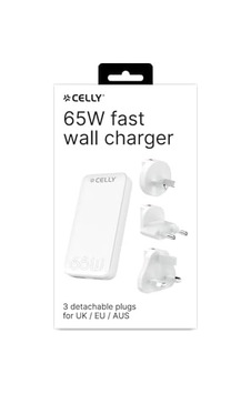 Celly Univrsl 65w Eu/uk/aus/us Duvar Şarj Cihazı
