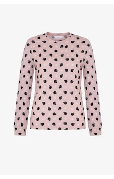 Penti Lila Moody Baskılı Uzun Kollu Tişört Pijama Üstü Penti Lila Moody Baskılı Uzun Kollu Tişört Pijama Üstü