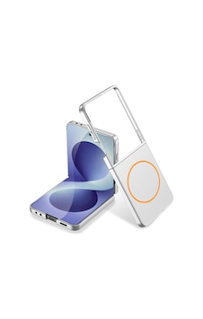 Samsung Uyumlu Galaxy Z Flip 8 Kılıf Wireless Şarj Özellikli Zore Kıpta M-safe Kapak Gümüş Samsung Uyumlu Galaxy Z Flip 8 Kılıf Wireless Şarj Özellikli Zore Kıpta M-safe Kapak Gümüş
