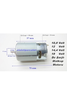 10,8 /12/14,4 /18 Volt Şarjlı Matkap Motoru Bosch Uyumlu Makita Dewalt 10,8 /12/14,4 /18 Volt Şarjlı Matkap Motoru Bosch Uyumlu Makita Dewalt