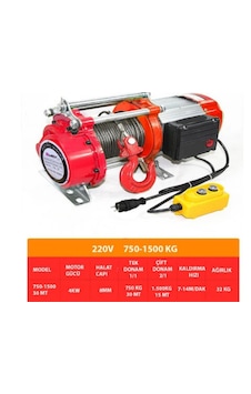 Dlmax 750 1500 Elektrikli Vinç Dlmax 750 1500 Elektrikli Vinç