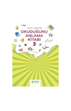 Okuduğunu Anlama Kitabı 3-İlkokul 3.Sınıflar İçin - Veysel Yıldız - Fark Yayınları Okuduğunu Anlama Kitabı 3-İlkokul 3.Sınıflar İçin - Veysel Yıldız - Fark Yayınları