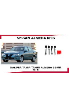 Kalıper Tamır Takımı Almera 38mm N16 Kalıper Tamır Takımı Almera 38mm N16