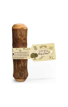 Doğal Zeytin Ağacı Çiğnenebilen Köpek Oyuncağı Xl 20x4 Cm 35 Kg