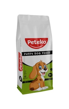 Peteko Kuzulu ve Pirinçli Yavru Köpek Kuru Maması 15 KG Peteko Kuzulu ve Pirinçli Yavru Köpek Kuru Maması 15 KG