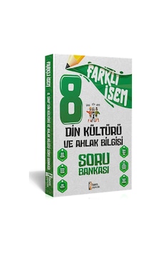 2025 Farklı İsem 8. Sınıf Din Kültürü Soru Bankası