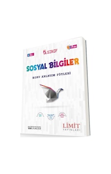 Limit Yayınları 5. Sınıf Sosyal Bilgiler Konu Anlatım Föyleri Limit Yayınları 5. Sınıf Sosyal Bilgiler Konu Anlatım Föyleri