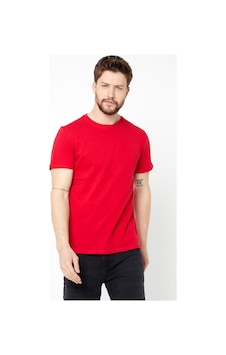 Mmetalic Erkek Siyah %100 Pamuk T- Shirt Regular Fit Rahat Kesim Bisiklet Yaka Basic Tişört Kırmızı Mmetalic Erkek Siyah %100 Pamuk T- Shirt Regular Fit Rahat Kesim Bisiklet Yaka Basic Tişört Kırmızı