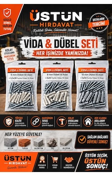 Vida Dubel Seti Diğer Vida Dubel Seti Diğer
