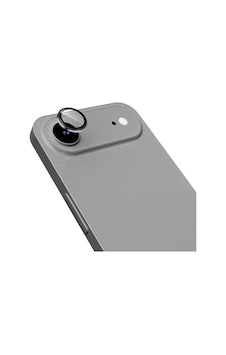 Apple Uyumlu iPad iPhone 17 Air Zore Mikro Kamera Lens Koruyucu Gri Apple Uyumlu iPad iPhone 17 Air Zore Mikro Kamera Lens Koruyucu Gri