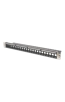 Digitus Modüler Patch Panel, Zırhlı, 24-port Boş, 1u, Kabinete Monte Edilebilir, Şeffaf Etiket Alanına Sahip, Siyah Renk< Br> Digitus Modular Pat Digitus Modüler Patch Panel, Zırhlı, 24-port Boş, 1u, Kabinete Monte Edilebilir, Şeffaf Etiket Alanına Sahip, Siyah Renk< Br> Digitus Modular Pat
